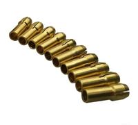 Kit de 10 colliers de serrage pour meuleuse électrique - Tailles 0 5 mm, 0 8 mm, 1 mm, 1 6 mm, 1 8 mm, 2 mm, 2 2 mm, 2 4 mm, 3 mm, 3 mm