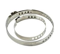 Kit de 10 colliers de serrage universels for soufflet de cardan, en acier inoxydable, grands et petits colliers réglables de 31,75 mm à 41,02 mm et de 69,85 mm à 127,00 mm.