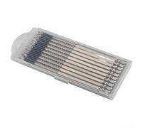 Kit de 10 embouts de tournevis cruciformes avec aimants compatibles avec les pointes H2, embouts longs antidérapants en alliage d'acier pour tournevis électriques, tige hexagonale de 6,35 mm, 50 mm