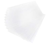 Kit de 10 feuilles rétractables peignables, film rétractable DIY pour enfants, feuilles rétractables BOPS blanches pour fabriquer des porte-clés et des décorations en bijoux à l'ai