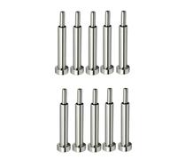 Kit de 10 paires de câbles de garde-corps 4 x 4 po, récepteur 1/8 po et embout à sertir pour poteaux en bois/métal 2 x 2 po et 4 x 4 po