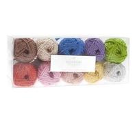 Rico Design Kit de 10 Pelotes de Coton RICORUMI TWINKLY TWINKLY DK