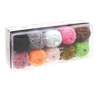 Kit de 10 Pelotes de Fil Chenille Ricorumi Nilli Nilli Fashion - Rico Design