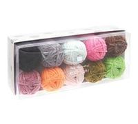 Kit de 10 Pelotes de Fil Chenille Ricorumi Nilli Nilli Fashion - Rico Design(...) - Multicolore Multicolore G
