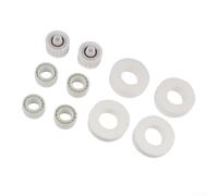 Kit de 10 pièces de nettoyage de piscine, anneaux d'escalade et roues de guidage, caoutchouc robuste, restaure l'efficacité du nettoyage, pour M200 M400 M500 pour DX3 pour DX4 DX6