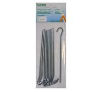 Kit de 10 piquets Sardines L: 30 cm Acier - sols Mous