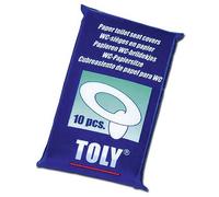 Kit de 10 protections lunettes WC chimiques