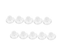 Kit de 10 ventouses solides pour fixation d'incubateur - Ventouses durables pour surfaces planes pour hamacs pour animaux de compagnie, support de salle de bain