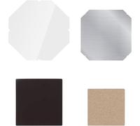 Kit de 100/500/1000 autocollants for réfrigérateur aimants carrés de 5 x 5 cm, recharges for machine à fabriquer des boutons photo(1000sets)