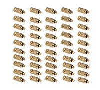 Kit de 100 buses de brumisation haute pression pour système de refroidissement, buses de brumisation en laiton filetées 3/16", tête de pulvérisation anti-goutte pour aménagement paysager, humidifica