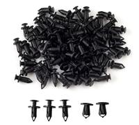 Kit de 100 clips de fixation en plastique pour carénage Honda Rancher Foreman Rubicon Rincon Trx pour Suzuki Kingquad Vinson Eiger Polaris Sportsman Rzr Predator pour VTT Utv SideBySide