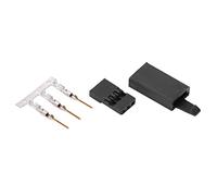 Kit De 100 Connecteurs De Servo RC Avec Boîtier à 3 Broches, Connecteur JST 11.041 - Idéal Pour les Modèles Réduits D'avions Et les Projets De Bricolage - Comprend des Crochets Pour une Connexion Sécu