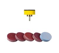 Kit de 100 disques ponçage 25 mm (1 pouce) avec grain à 3000, compatible les outils rotatifs Dremel. Accessoires inclus(1in 3.0mm 100PCS)