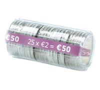 Monetique L100TC200 Paquet de 100 étuis monnaie 2,00 euro