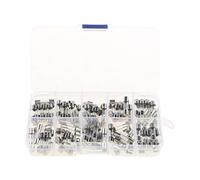 Kit de 100 fusibles rapides haute tension pour tuyaux en verre 250 V Fusible rapide Pièces de réparation pour produits électroniques