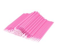 Kit de 100 micro-applicateurs jetables pour cils, avec brosses et pinceaux micro. Idéal pour extensions et mascara.