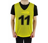 Kit de 11 Chasubles numérotés de 1 à 11 PowerShot Jaune TU