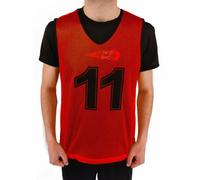 Powershot Numbered 1-11 Training Bib 11 Units Rouge Homme