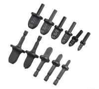 Kit de 11 forets à tube extenseur en acier 45# - Construction durable pour tubes en cuivre - Outil de qualité pour l'installation de climatiseurs et les travaux de plomberie