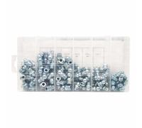 Kit de 110 raccords de graisse avec buses droites, coudées à 45 degrés et 90 degrés pour lubrification mécanique et moto