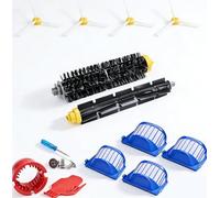 Kit de 12 Accessoires pour iRobot Roomba 600 Série 676 692 697 671 694 698 | JoyBros Pièces de Rechange avec 675: 2 Rouleaux principales; 4 Brosses Latérales; 4 Filtres; 2 Outils de Nettoyage