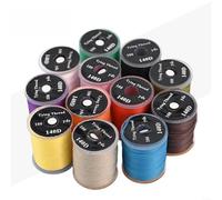 Kit de 12 bobines de fil de pêche en nylon 140D pour mouches sèches et humides, nymphes pour serpentins, bobine de fil élastique, compatible avec la plupart des bobines de ligne de pêche