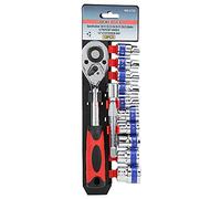 Kit de 12 douilles hexagonales, jeu de clés à douille hexagonale 1/2 po 10 11 12 13 14 15 17 19 21 24 CR V, outil de maintenance professionnel en acier pour électriciens