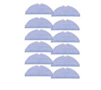 Kit De 12 Lingettes En Microfibre For Aspirateur Roborock S7, S7maxv, S7maxv Plus, S8, S8+, T7S, T7S Plus. Pièces De Rechange