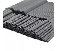 Kit de 127 gaines thermorétractables avec rapport de 2:1, gaine ignifuge double couche en polyoléfine pour isolation des fils, protection étanche des câbles,