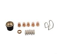 Kit de 13 consommables pour coupe-plasma avec électrodes PR0110 et buses PD0116-08 pour torches plasma Trafimet S25 S45