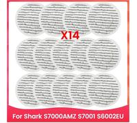 Kit de 14 Chiffons de Nettoyage pour Balai à Vapeur Électrique pour Shark S7000AMZ S7001 S6002EU T2 Pièces de Rechange