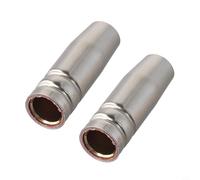 Kit de 14 embouts de soudage MIG avec buses de 0,8 mm et 1,0 mm pour 15AK, compatible avec torche MB15 - Accessoires d'équipement de soudage en cuivre pour poussière