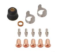 Kit de 14 pièces de rechange pour coupe-plasma IPT40 avec électrodes et buses compatibles avec Cut 55DS Pro 65DS