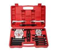 Kit de 14 pièces, séparateur de roulements d'une capacité de 5 tonnes, extracteur d'essieu de roue, kit de révision de roulements de pignon avec mâchoires de 2 et 3 pouces, kit d'outils robuste pour