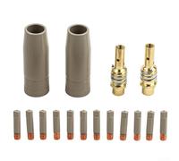 Kit de 16 buses de protection de revêtement compatibles avec 15AK - Matériaux avancés pour une meilleure efficacité de soudage et une gestion des scories