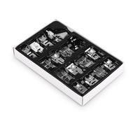 Kit De 16 Pieds Presseurs Domestiques, Pièces De Rechange D'ourlet Avec Boîte Pour Brother Singer Janome Accessoires De Machine À Coudre