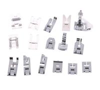 Kit De 16 Pieds Presseurs Pour Minii Machine À Coudre, Avec Boîte Pour Brother Singer, Outils De Couture, Accessoire