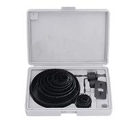 Kit de 16 scies cloches en acier au carbone pour le travail du bois, avec clé hexagonale et foret central pour le perçage de panneaux en plastique et le travail du bois,