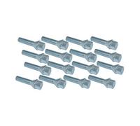 Kit de 16 Vis de roue M12 x 1.5 x 39 mm à assise conique