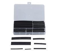 Kit de 170 gaines thermorétractables, assortiment d'isolation électrique en polyéthylène avec rapport de rétrécissement de 2 à 1 et joint adhésif pour regroupement de fils et