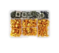 Kit De 177 Vis Et Boulons De Carénage pour K&awasaki GPZ1100, GPZ750, GPz305, GPz550 Écrous boulons et Vis(Or)