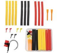 Kit de 18 bas de ligne Korda Zig Rig Rig avec mousse EVA, outils essentiels pour la pêche à la carpe professionnels et débutants, idéal pour changer de ligne et nettoyer les débris