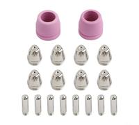 Kit de 18 buses et électrodes pour lampe torche plasma AG60 pour une performance de coupe efficace