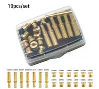 Kit de 19 gicleurs pour carburateurs S&S Cycle Super B E G Carbs, compatibles avec les carburateurs