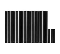 Kit de 19 supports de cadre profilés en alliage d'aluminium noirci oxydé, pour imprimante 3D V0.