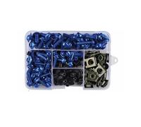 Kit De 195 Vis, Écrous Et Clips Fixation pour Carénage Moto pour K&AWAS&AKI KLE650 &Le V&ERSYS 650 Ni&nja H2 H2R H2SE H2SX SE SX ER6F ER6N(F)