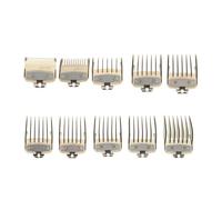 Kit De 2, 8 Ou 10 Peignes De Guidage De Coupe For Tondeuse À Cheveux, Limite De 1,5 À 25 Mm, Compatible Avec WAHL, For Tête De Coupe 46 X 38 Mm(10pcs)