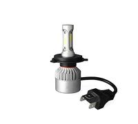 Kit de 2 ampoule H4 P43T à LED ventillé 80W 10 000 lumens 6500K pour moto auto