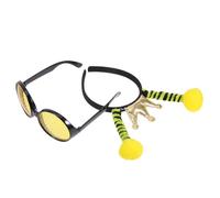 Kit de 2 Bandeaux Lunettes Abeille pour Fêtes et Mascarade