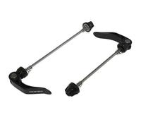 Kit de 2 blocages rapide de roue VTT-Route avant + arrière pour patte large sur cadre carbone Newton Noir